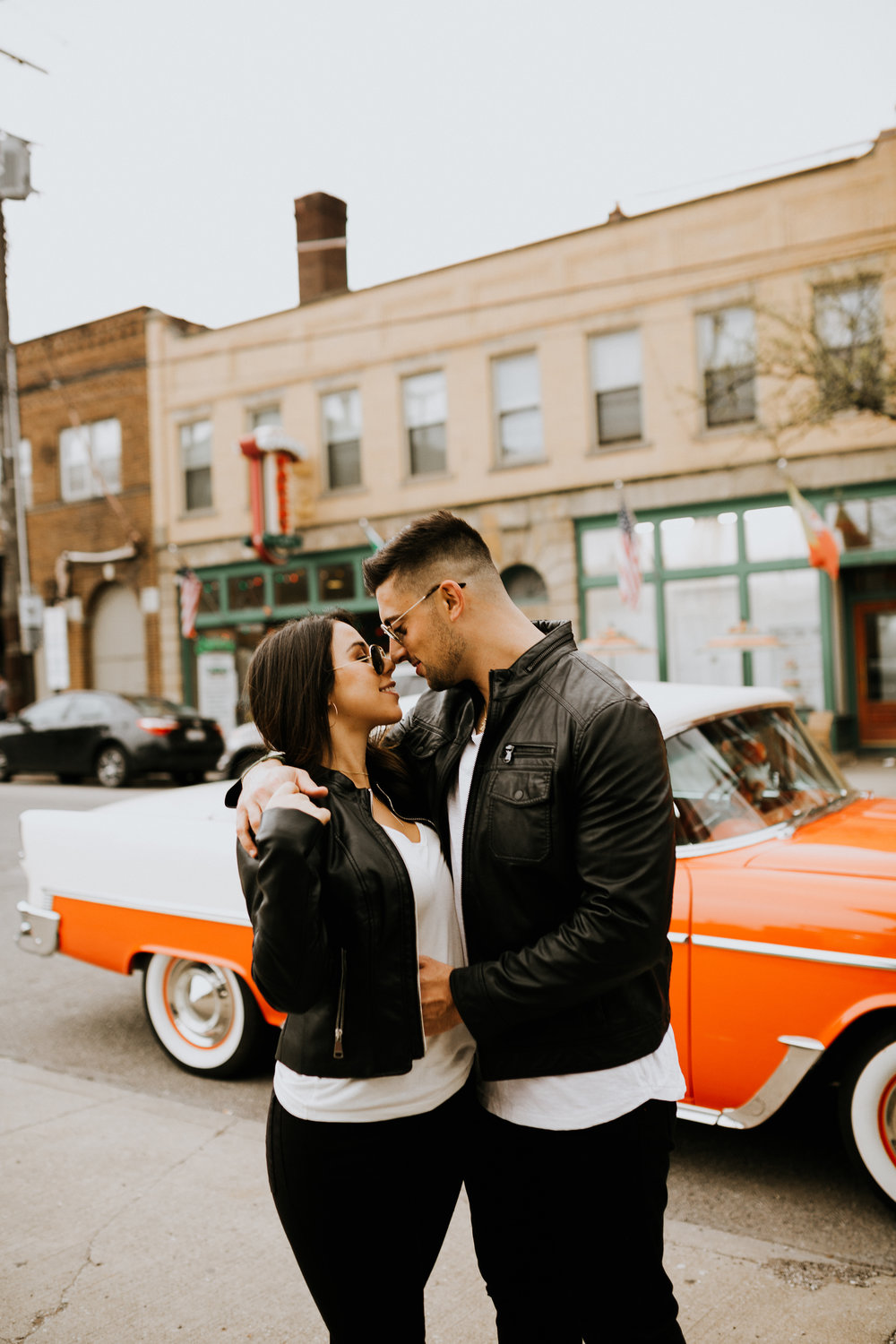 Little Italy Engagement Photos
