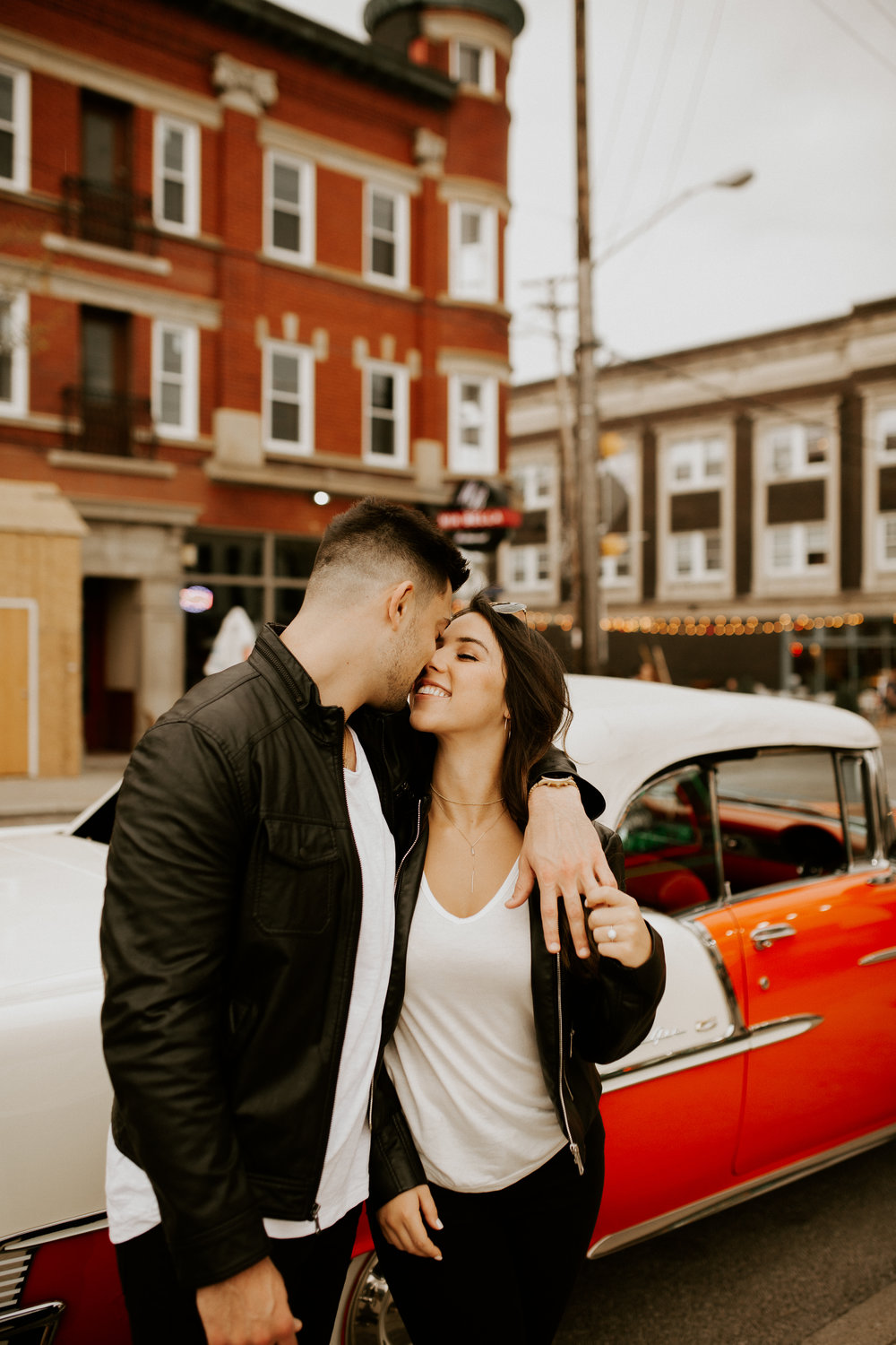 Little Italy Engagement Session | Mariah Lillian Photography
