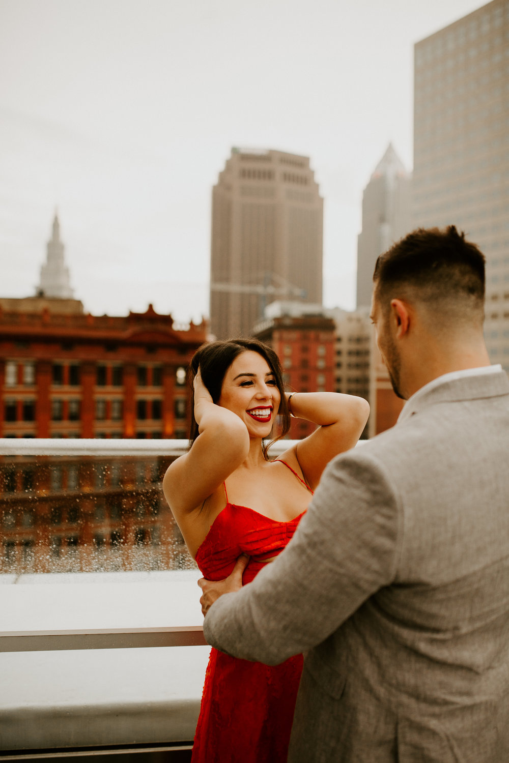 The Metropolitan at the 9 | Engagement Photos | Cle Wedding Photographer