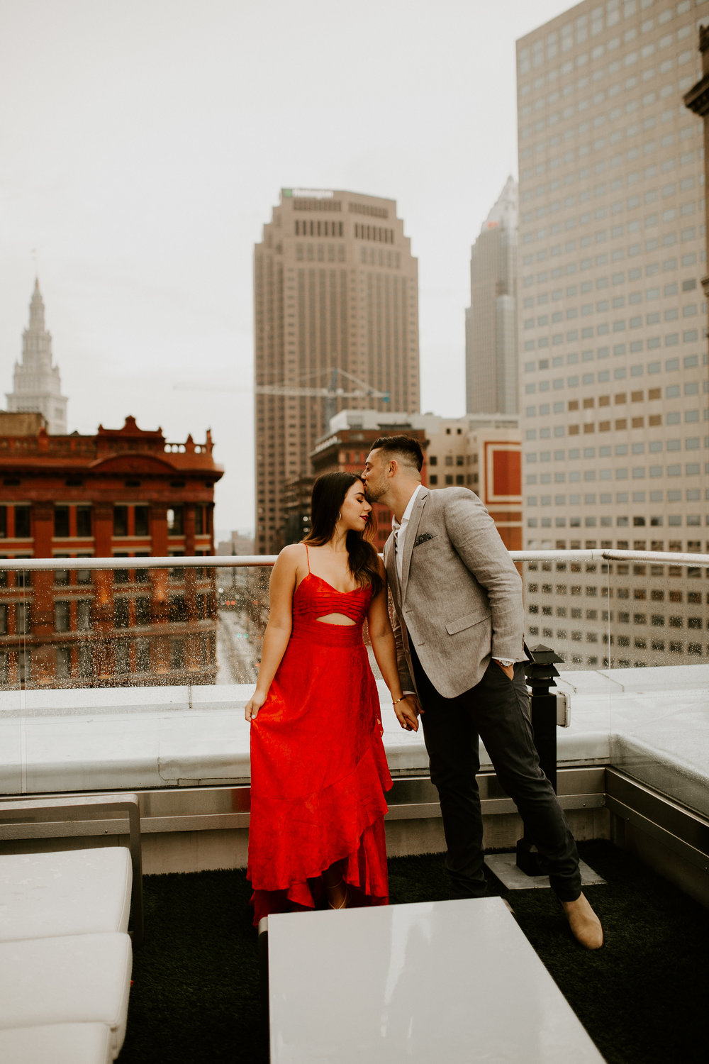 The Metropolitan at the 9 | Engagement Photos | Cleveland Wedding Photographer
