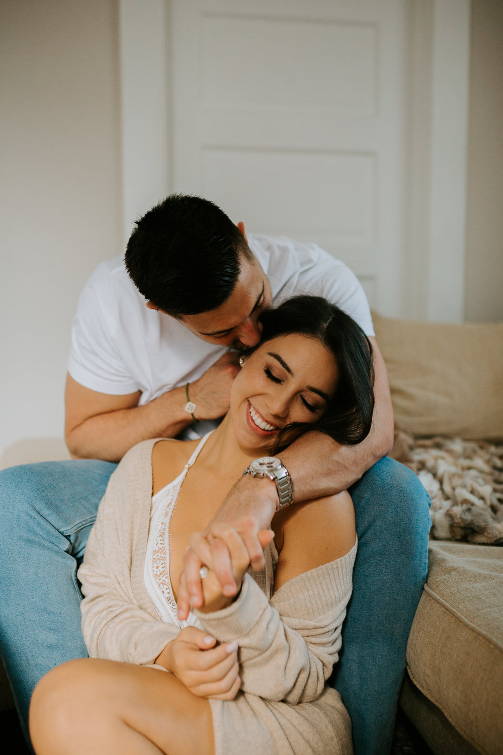 Cleveland Photographer | Cleveland Wedding Photographer | Cleveland Engagement Photos | Destination Wedding Photographer | In Home Session | Mariah Lillian Photography